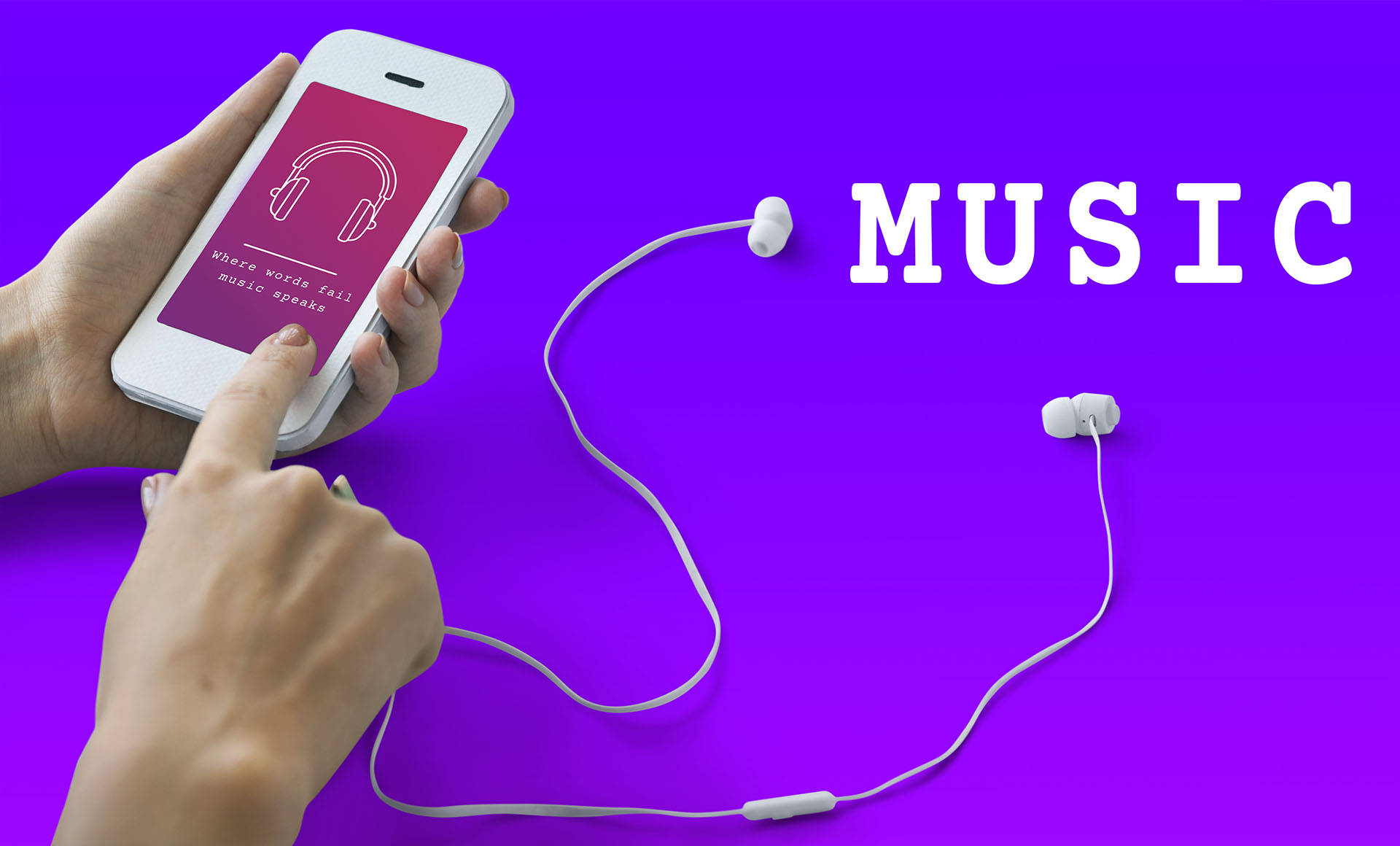 Using an iOS radio app from Looksomething.com