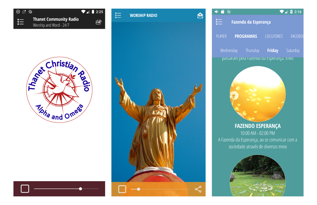 create your radio mobile apps for ios and android