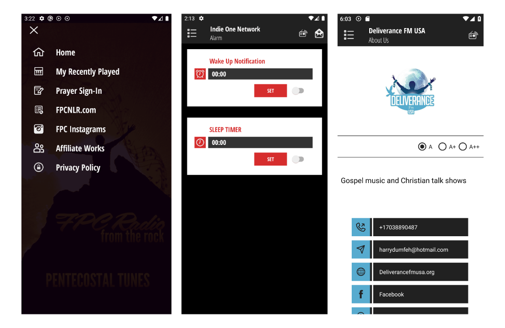 create your radio mobile apps for ios and android